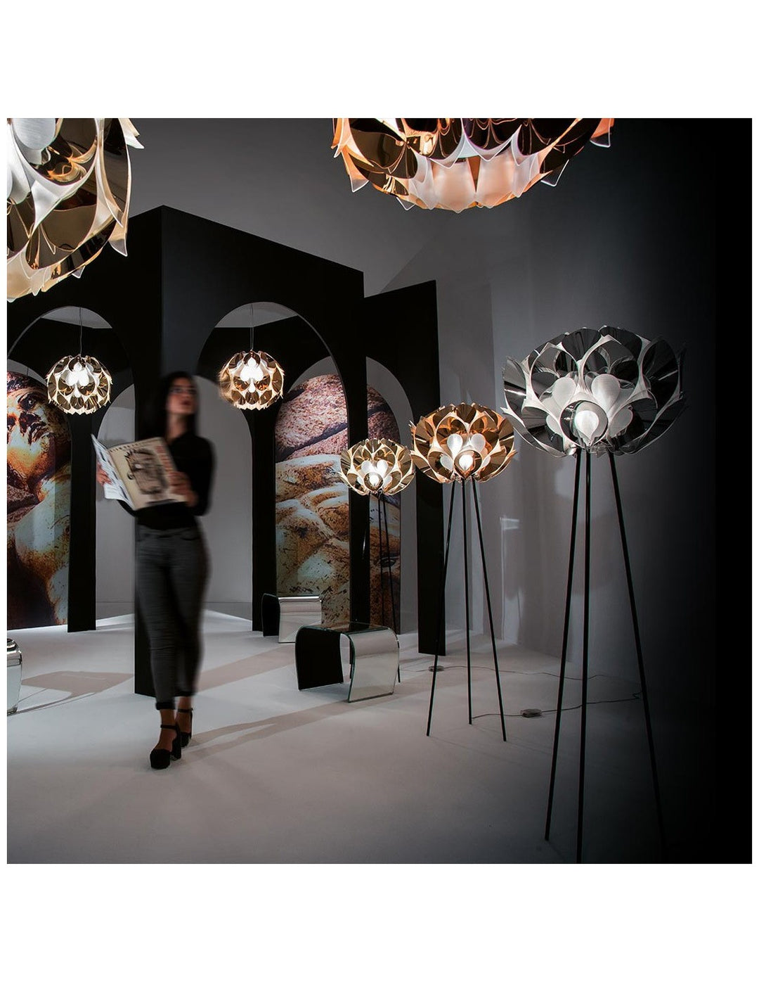 Lampadar Flora Cooper, Slamp