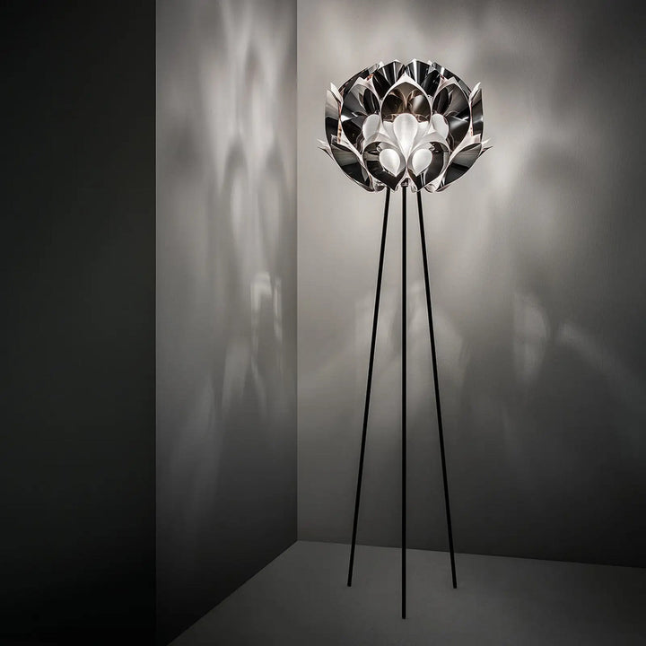 Lampadar Flora Pewter, Slamp
