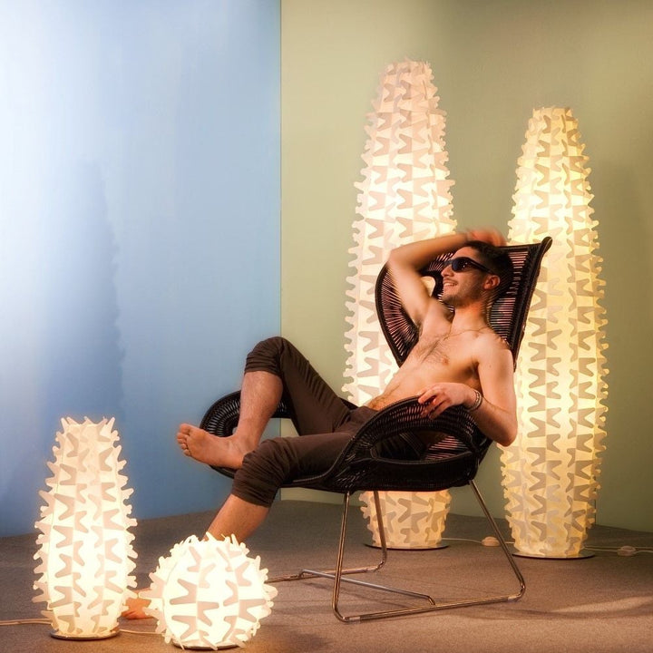 Lampă de podea Cactus XXL Gold, Slamp
