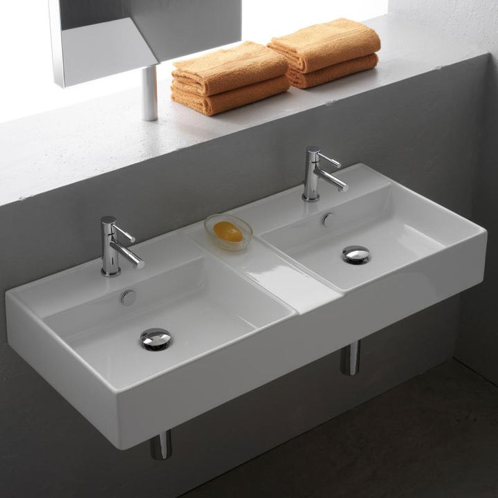 Lavoar pe blat/suspendat 106x46cm 8035 Teorema, Scarabeo