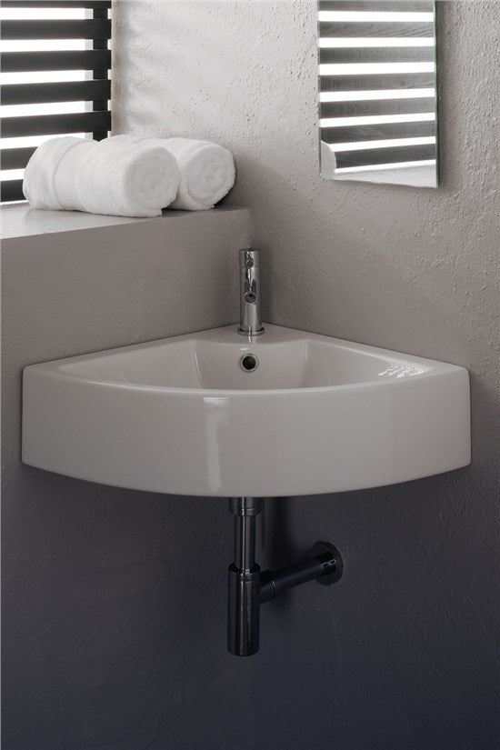 Lavoar pe blat/suspendat 47.5x47.5cm 8007/E Square, Scarabeo
