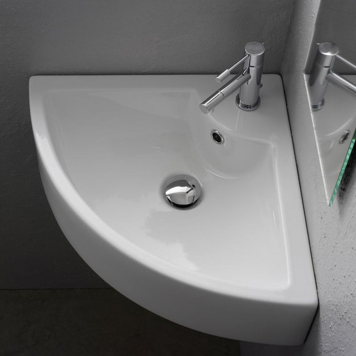Lavoar pe blat/suspendat 47.5x47.5cm 8007/E Square, Scarabeo