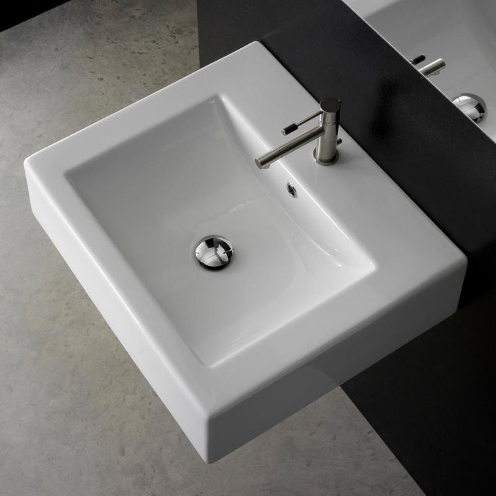 Lavoar pe blat/suspendat 60x51cm 8007/B Square, Scarabeo
