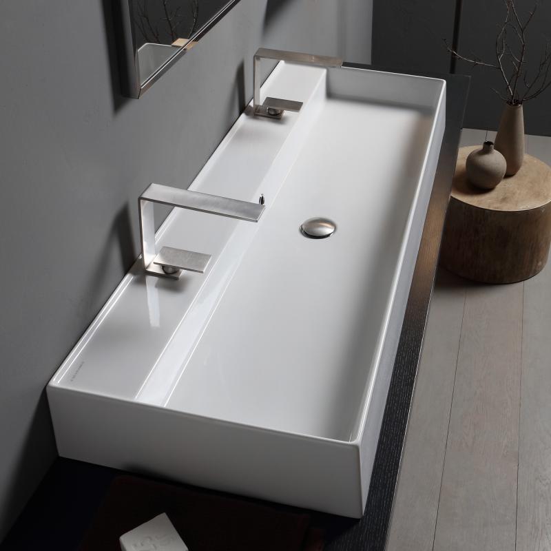 Lavoar suspendat 120x46 cm 5107 R-120B Teorema 2.0, Scarabeo