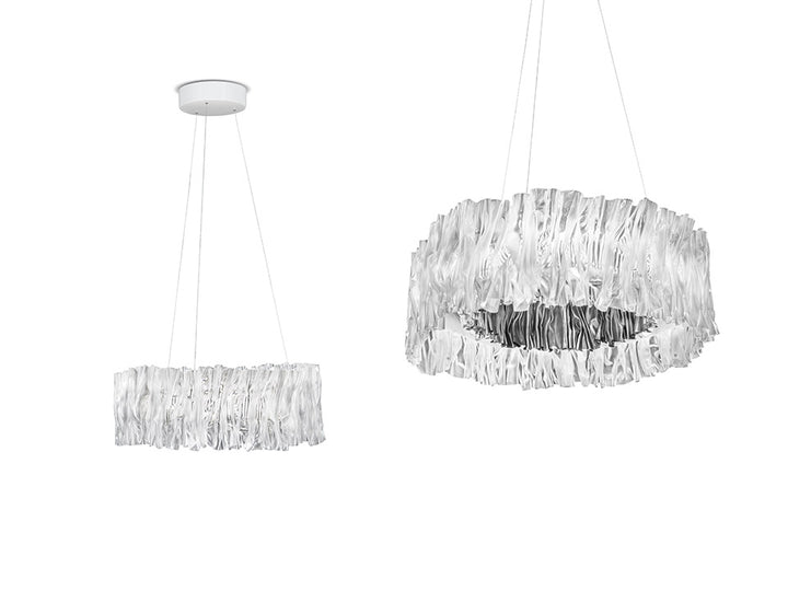 Lustră Accordeon Silver, Slamp