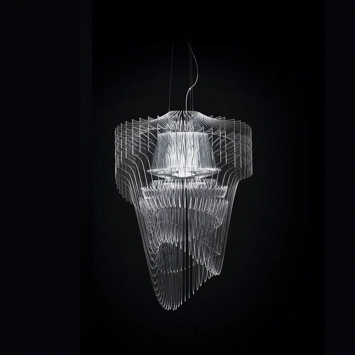 Lustră Aria Medium Transparent, Slamp