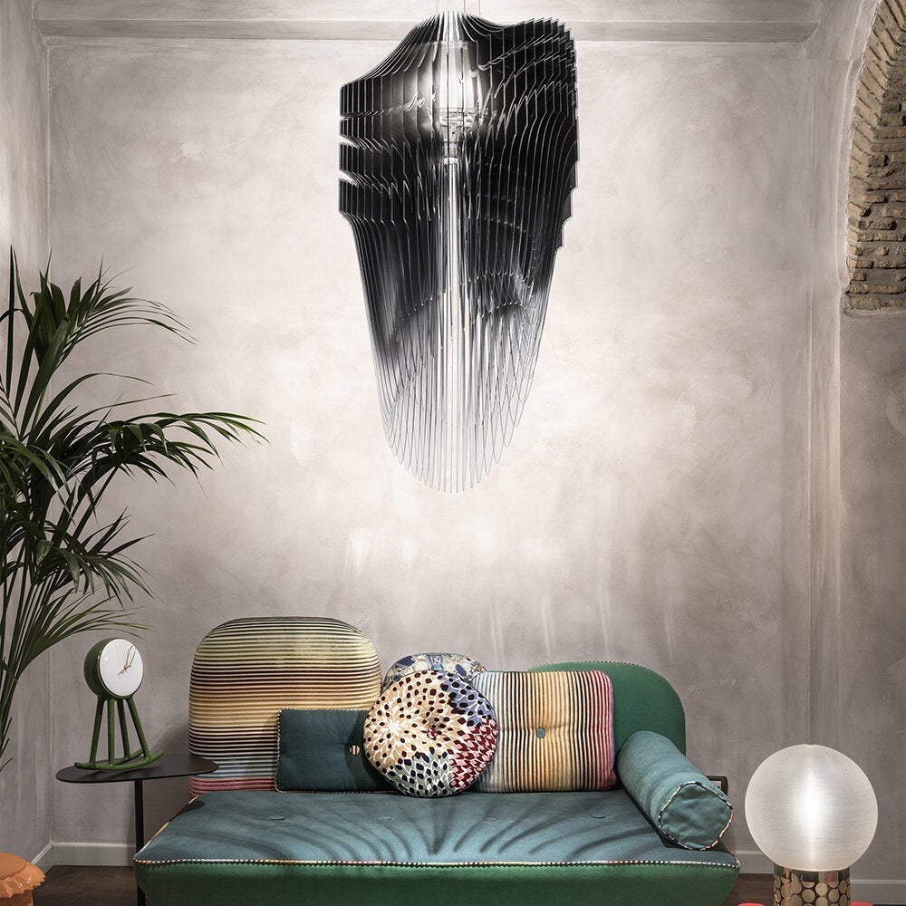 Candelabru Avia XL Black, Slamp