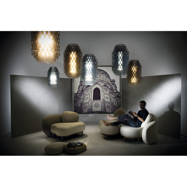 Pendul Chantal Medium Orange, Slamp