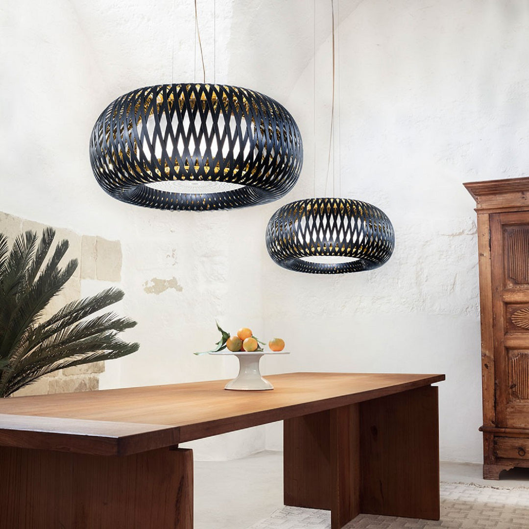 Lustră Kalatos Black/Gold, Slamp