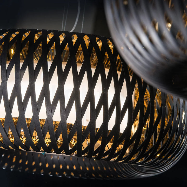 Lustră Kalatos Black/Gold, Slamp