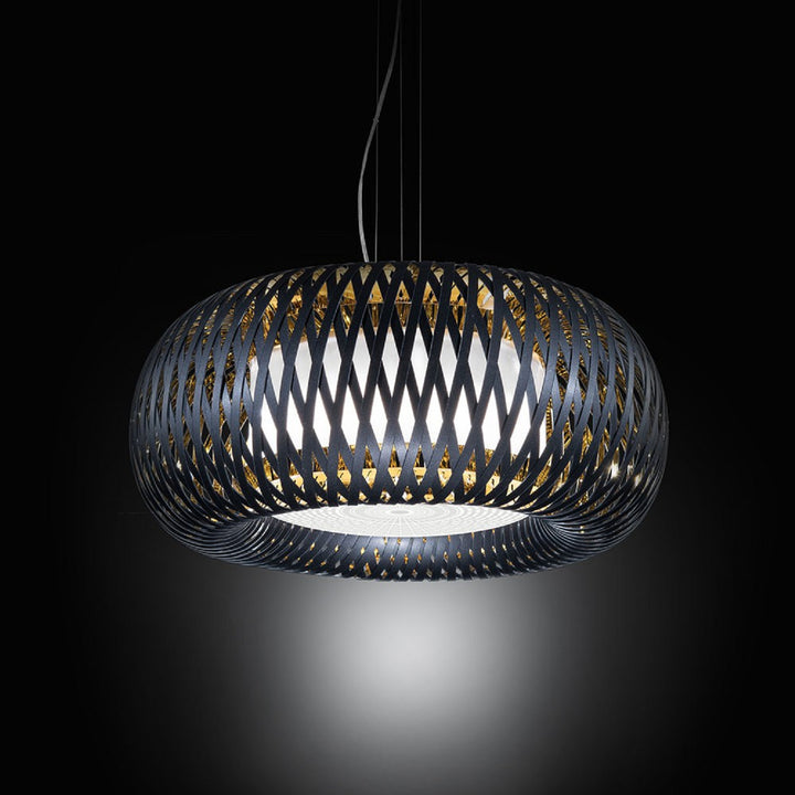 Lustră Kalatos Black/Gold, Slamp