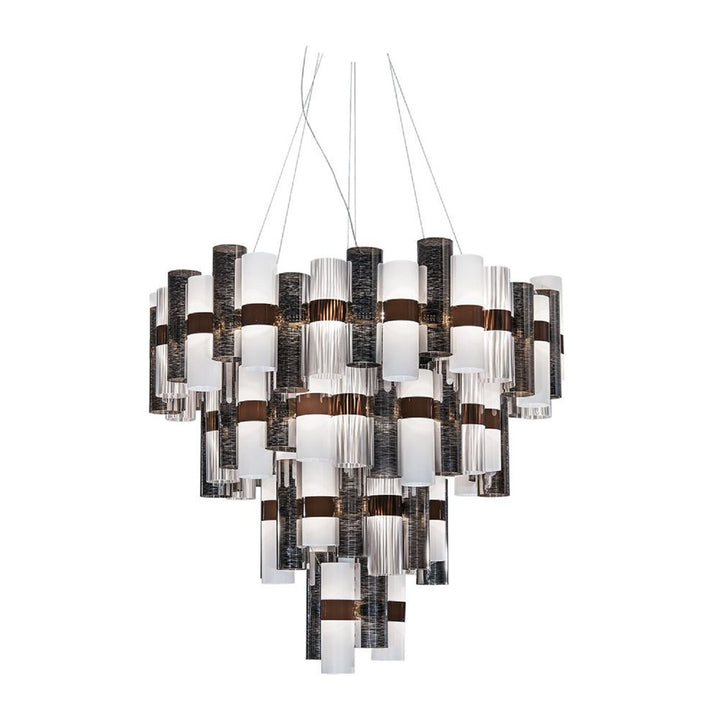 Candelabru La Lollona 4 Suspension Pewter, Slamp