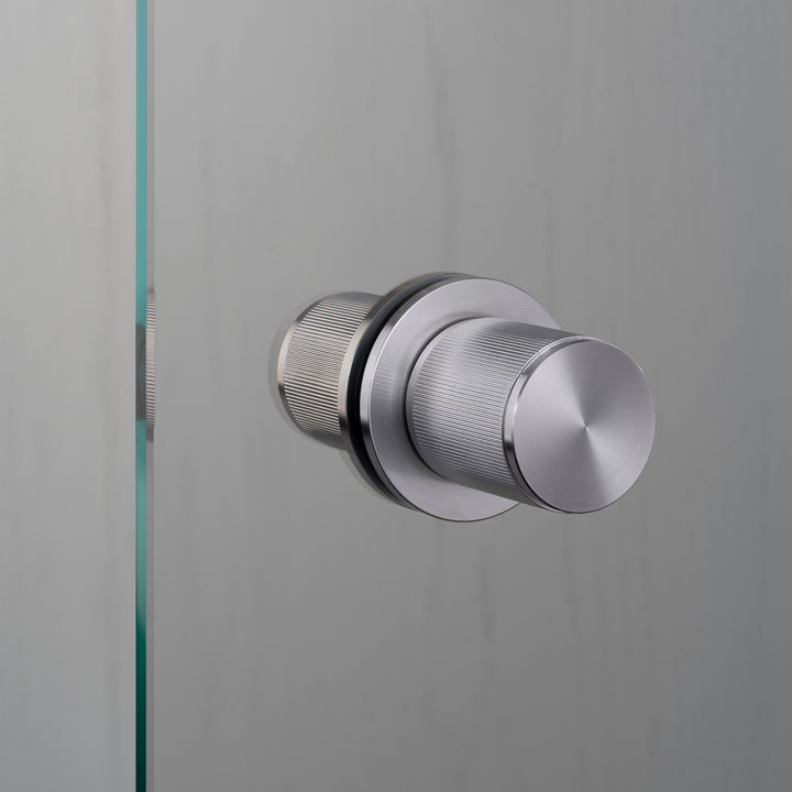 Mâner rotund ușă interior Linear Double-Sided Steel, Buster+Punch