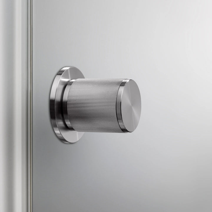 Mâner rotund ușă interior Linear Double-Sided Steel, Buster+Punch