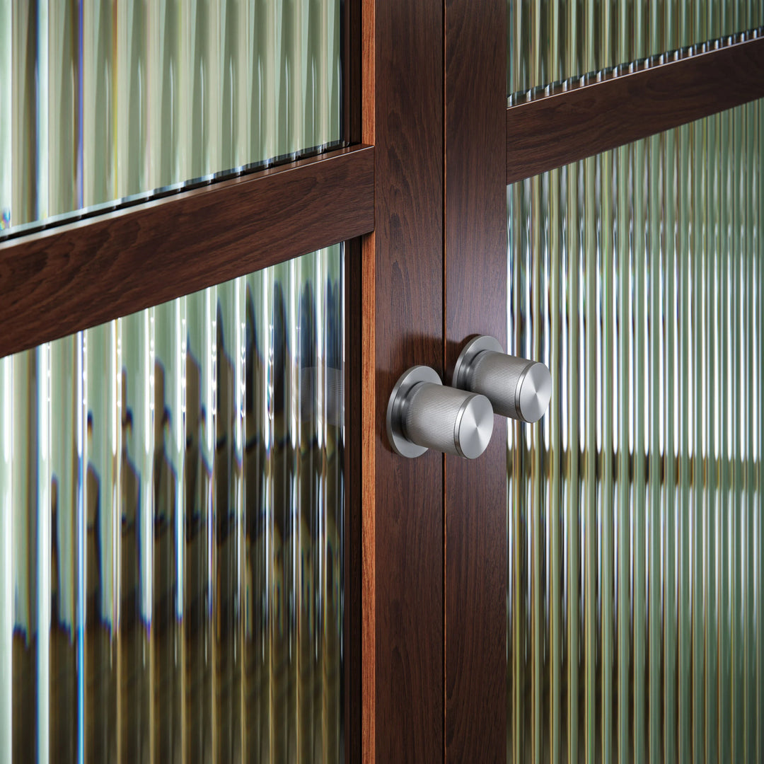 Mâner rotund ușă interior Linear Steel, Buster+Punch