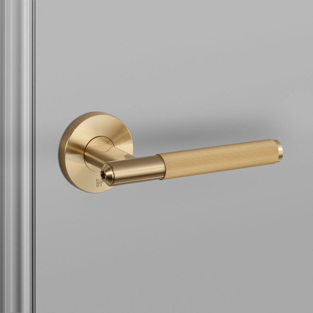 Mâner ușă interior Linear Brass, Buster+Punch