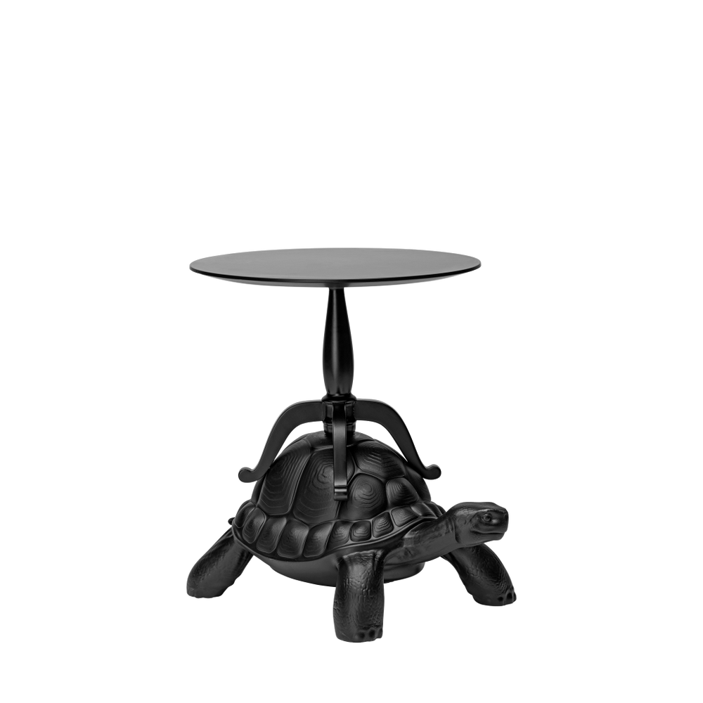 Măsuță cafea Turtle Carry Black, Qeeboo