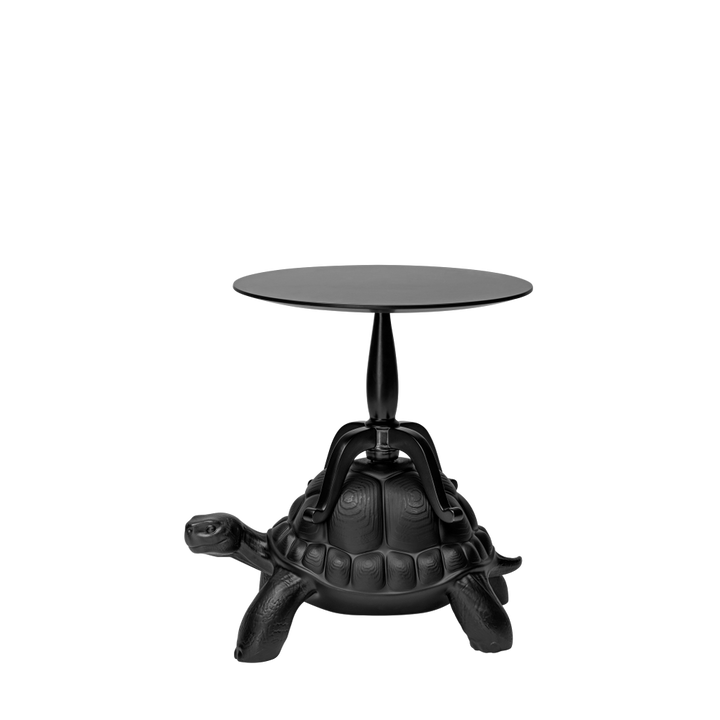 Măsuță cafea Turtle Carry Black, Qeeboo