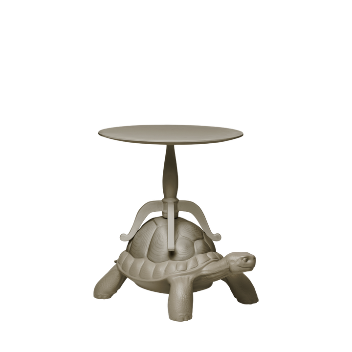 Măsuță cafea Turtle Carry Dove Grey, Qeeboo