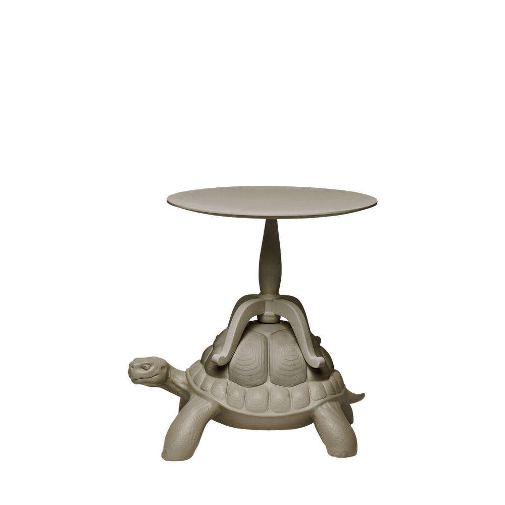 Măsuță cafea Turtle Carry Dove Grey, Qeeboo