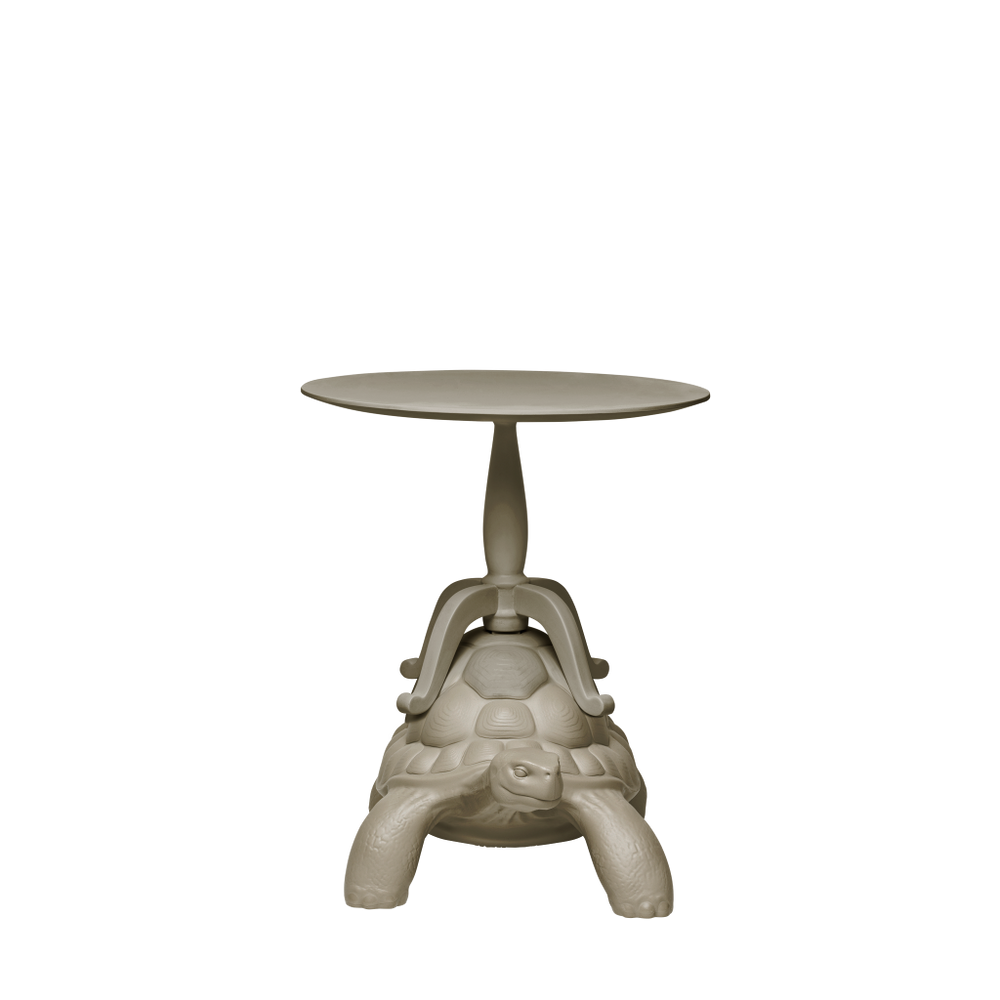 Măsuță cafea Turtle Carry Dove Grey, Qeeboo