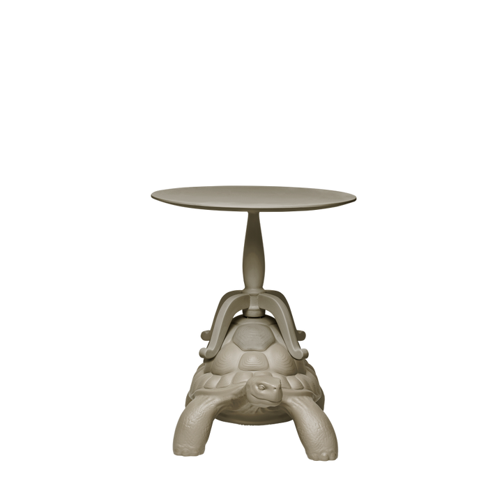 Măsuță cafea Turtle Carry Dove Grey, Qeeboo