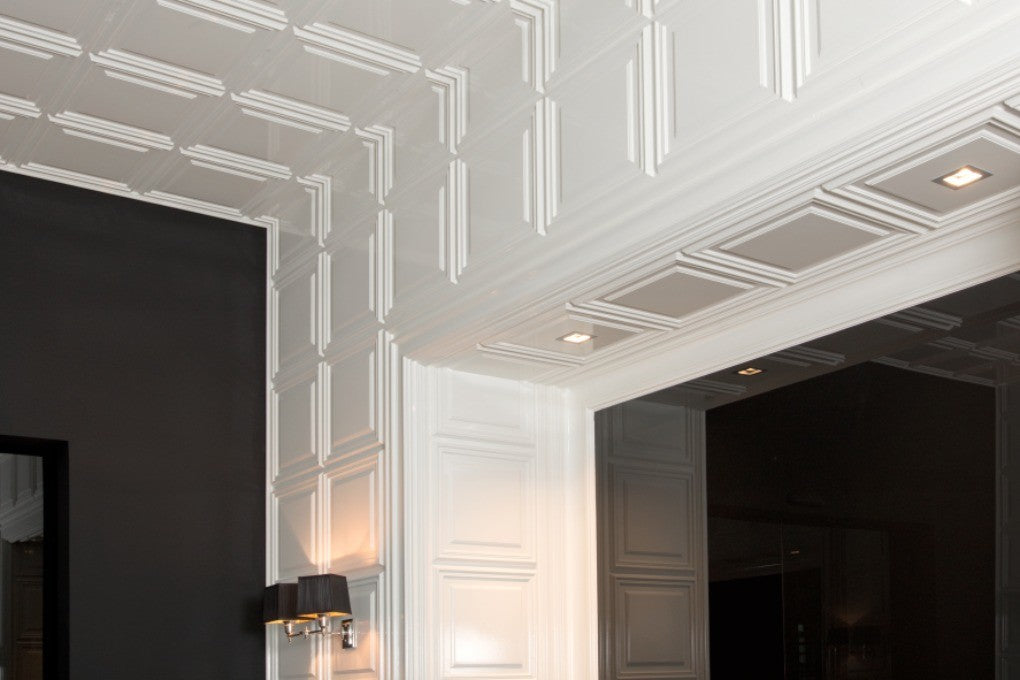 Panou decorativ Alb Duropolimer D503, Orac