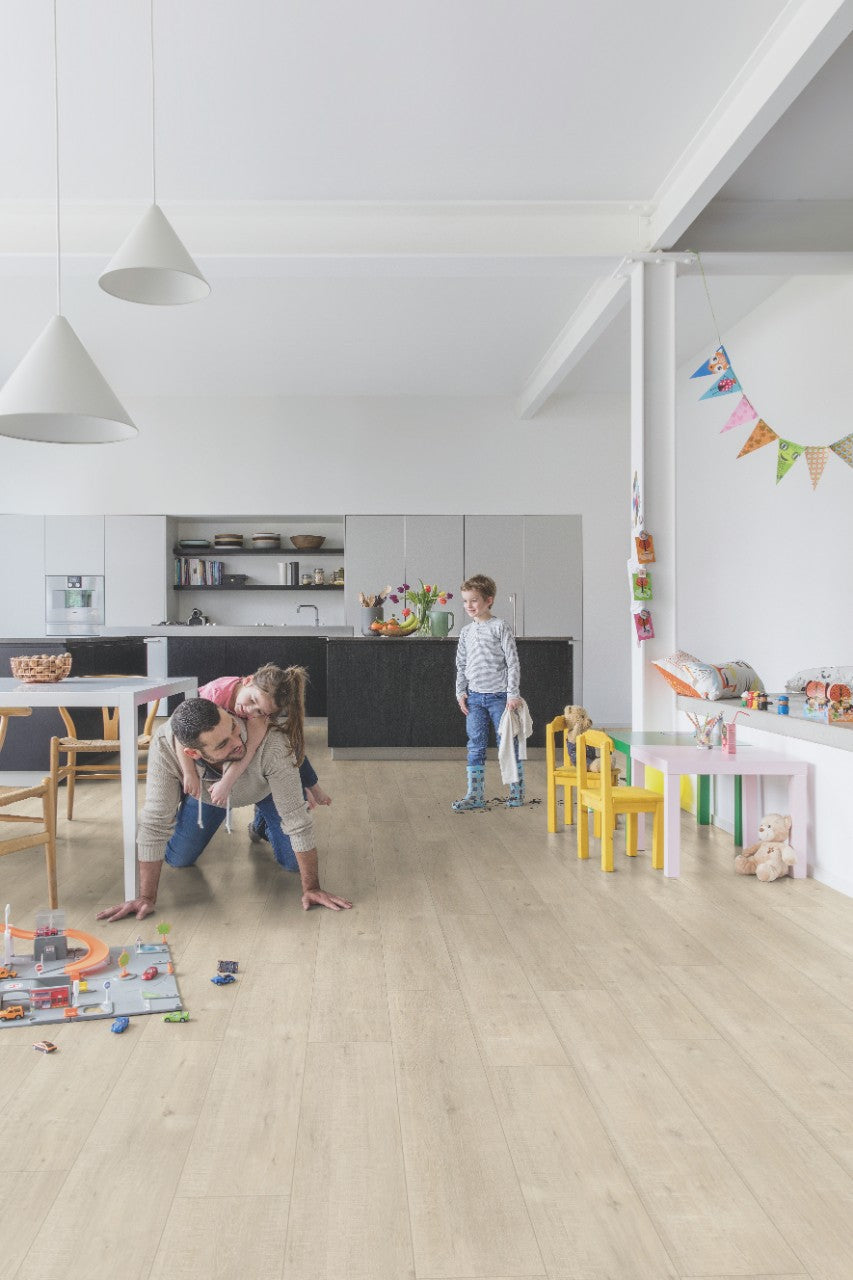 Parchet laminat Impressive Ultra Stejar Bej IMU1857 12/33 AC5, Quick Step
