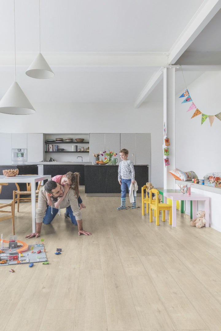 Parchet laminat Impressive Ultra Stejar Bej IMU1857 12/33 AC5, Quick Step