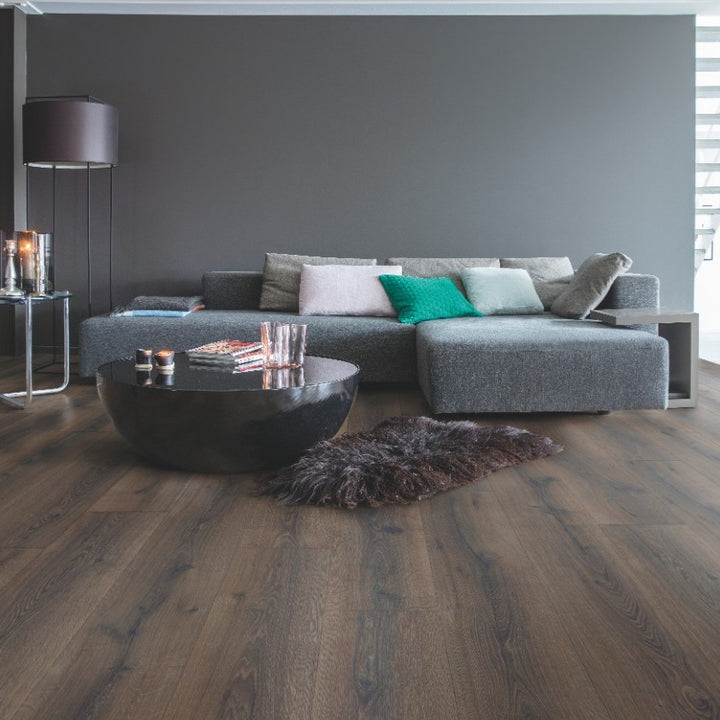 Parchet laminat Stejar Desert Maro închis MJ3553 9,5/32 AC4, Quick Step