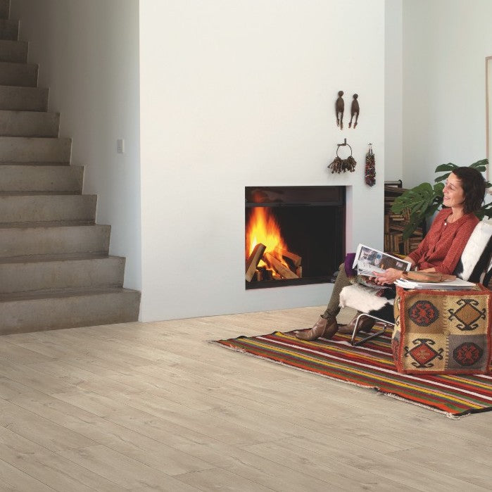 Parchet laminat Largo Stejar Dominicano Bej LPU1622 9,5/32 AC4, Quick Step