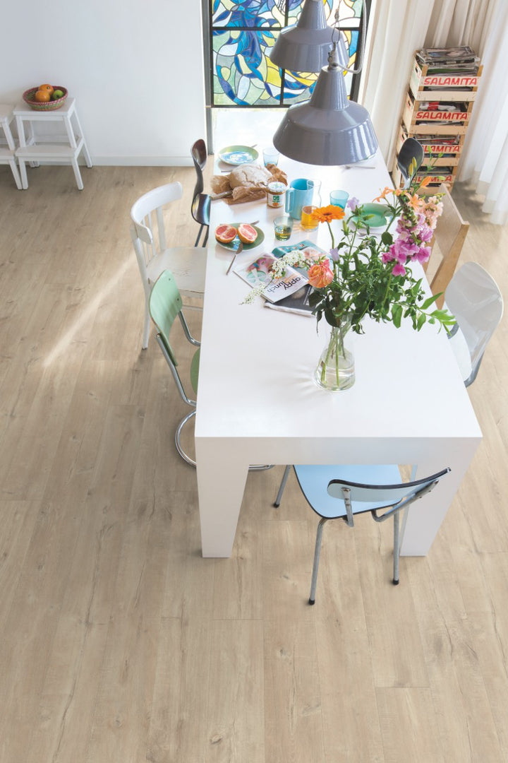 Parchet laminat Largo Stejar Dominicano Bej LPU1622 9,5/32 AC4, Quick Step