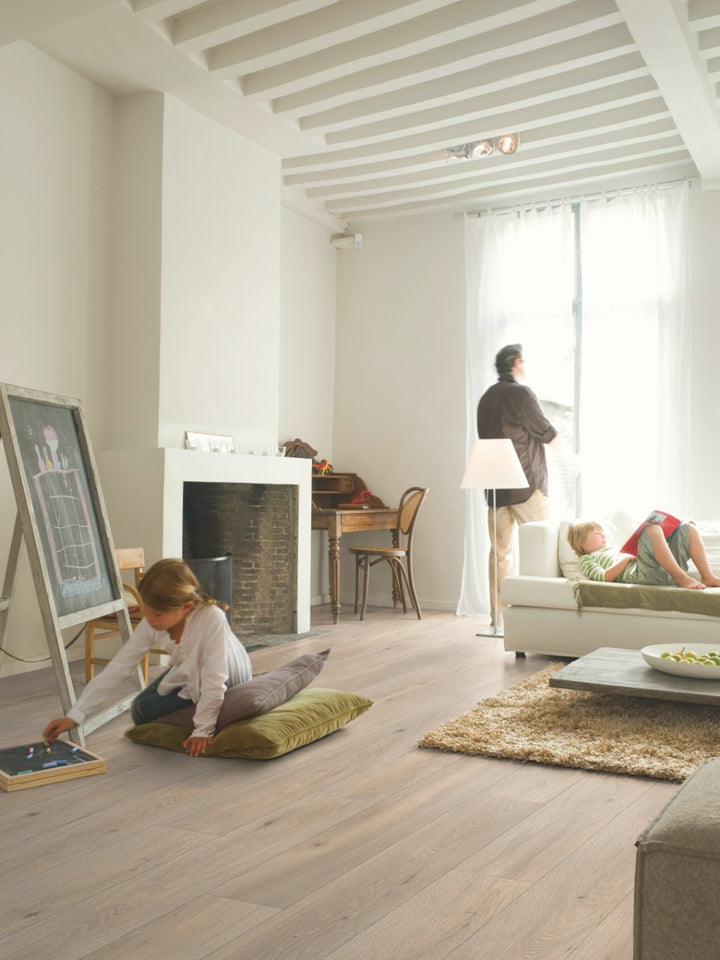 Parchet laminat Largo Stejar Long Island Natural LPU1661 9,5/32 AC4, Quick Step