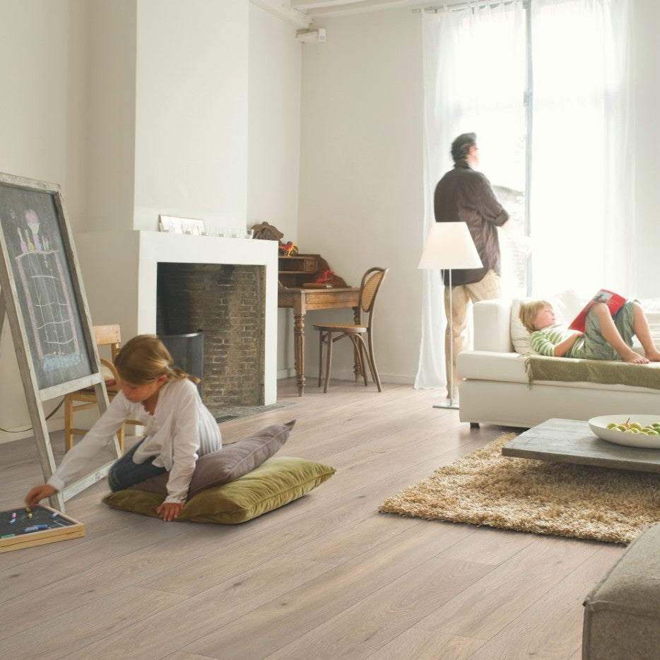 Parchet laminat Largo Stejar Long Island Natural LPU1661 9,5/32 AC4, Quick Step