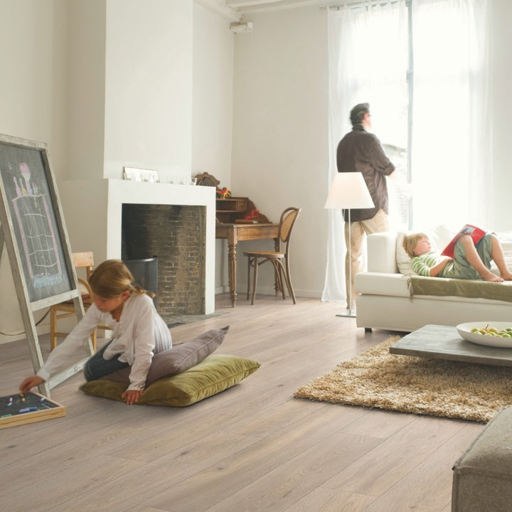 Parchet laminat Largo Stejar Long Island Natural LPU1661 9,5/32 AC4, Quick Step