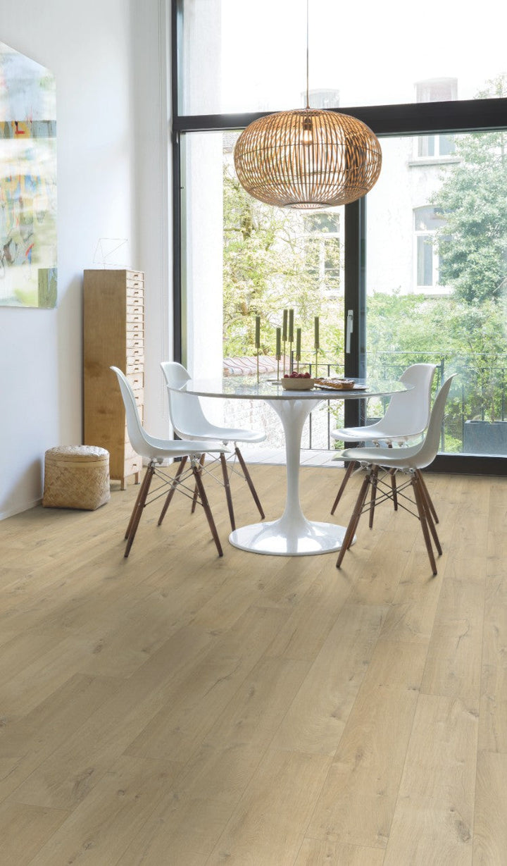 Parchet laminat Impressive Ultra Stejar Mat Bej IMU1856 12/33 AC5, Quick Step