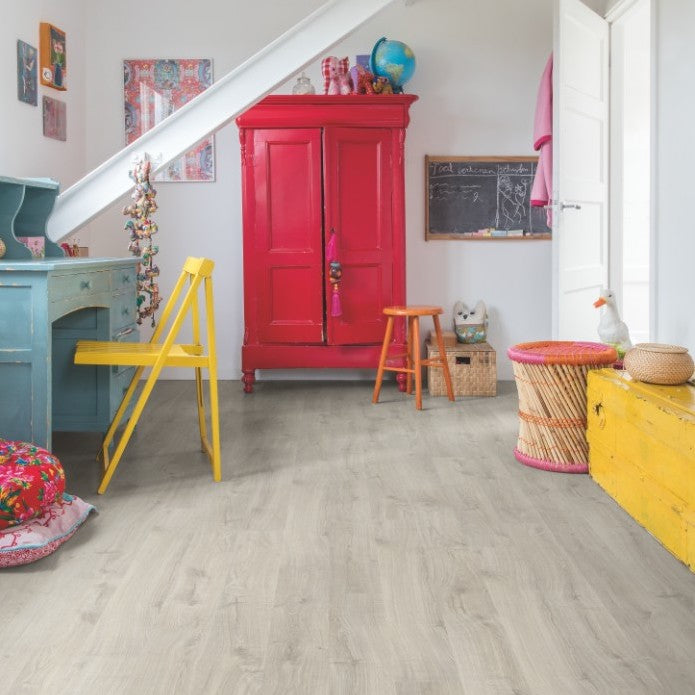Parchet laminat Stejar Newcastel Gri EL3580 8/32 AC4, Quick Step