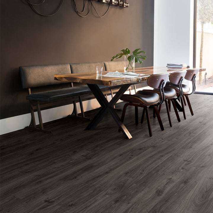 Parchet laminat Stejar Newcastle Negru EL3581 8/32 AC4, Quick Step