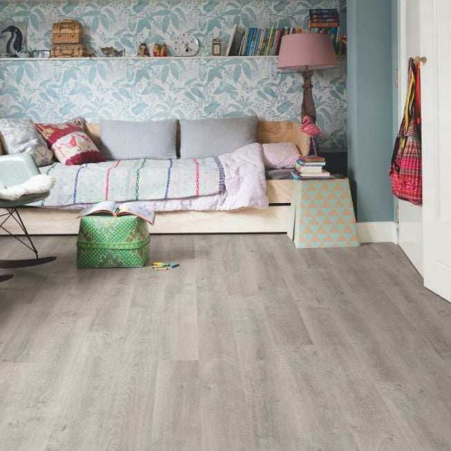 Parchet laminat Stejar Venice Gri EL3906 8/32 AC4, Quick Step