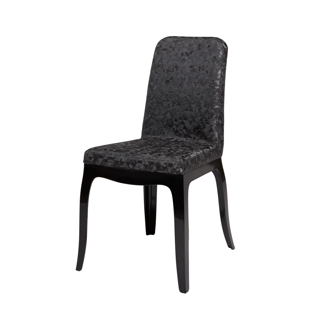 Scaun B.B. Chair Triangular Black, Qeeboo