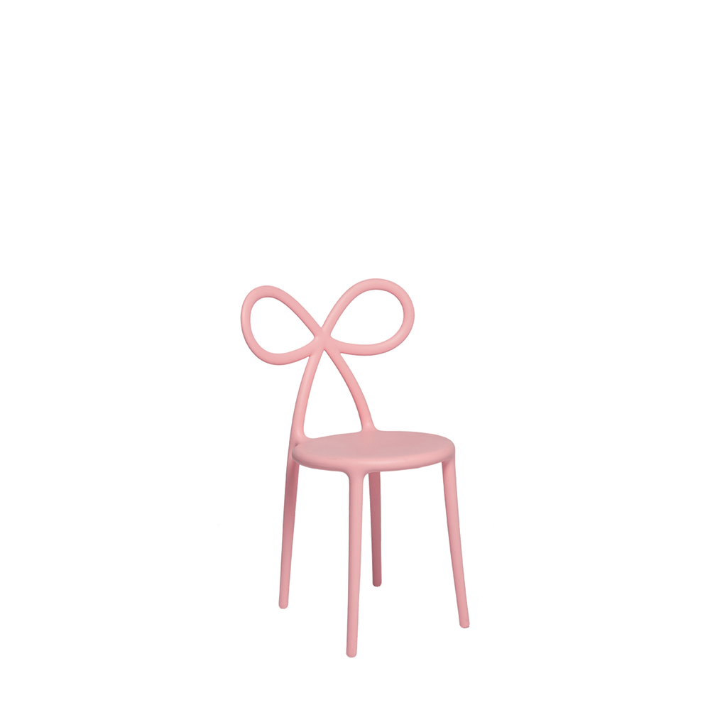 Scaun Ribbon Baby Pink, Qeeboo