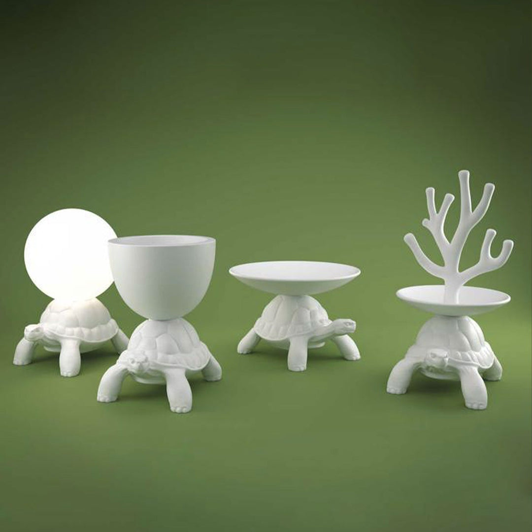 Set Turtle Carry XS Family White, Qeeboo
