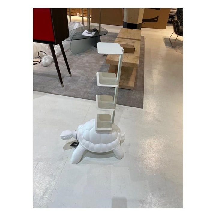 Suport cărți Turtle Carry White, Qeeboo
