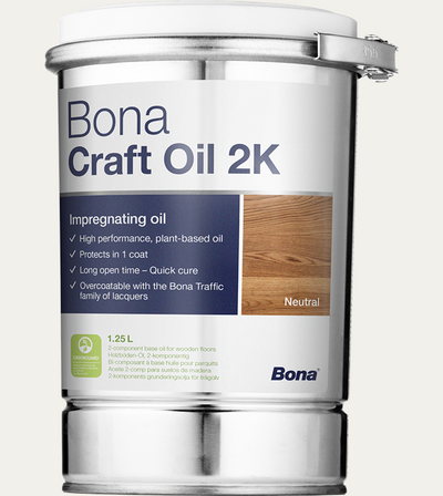 Ulei Bicomponent Bona Craft Oil 2K NEUTRAL 1,25L