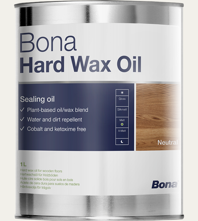 Ulei&Ceară Bona Hard Wax Oil Satinat / 1L