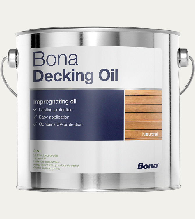 Ulei pentru Exterior Bona Decking Oil Teak 2,5L
