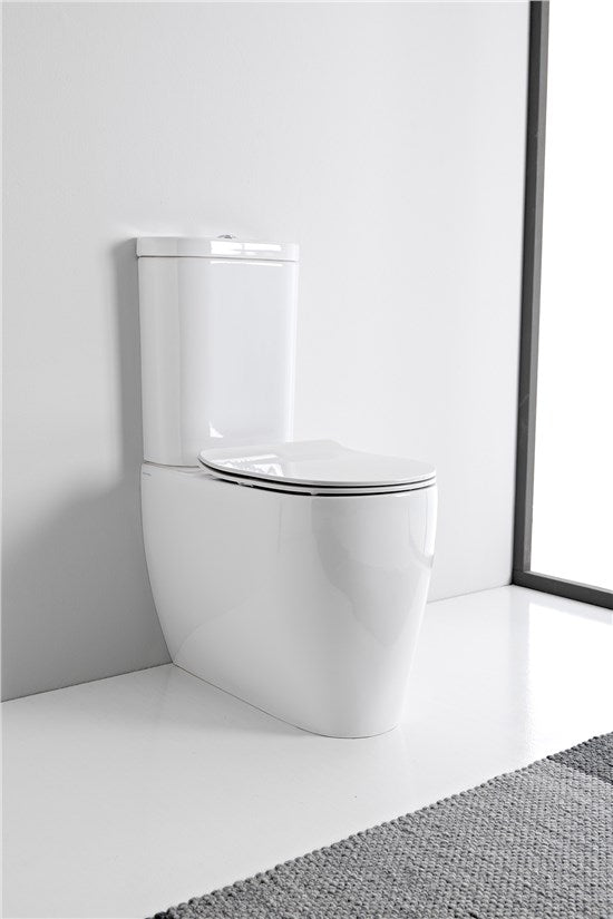 Vas WC stativ cu capac și rezervor 66x36cm 5526CL Moon, Scarabeo