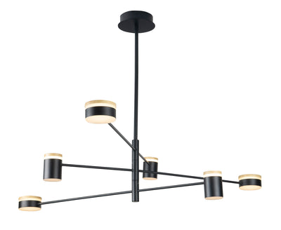 Candelabru PUMA P0407, Negru-Auriu
