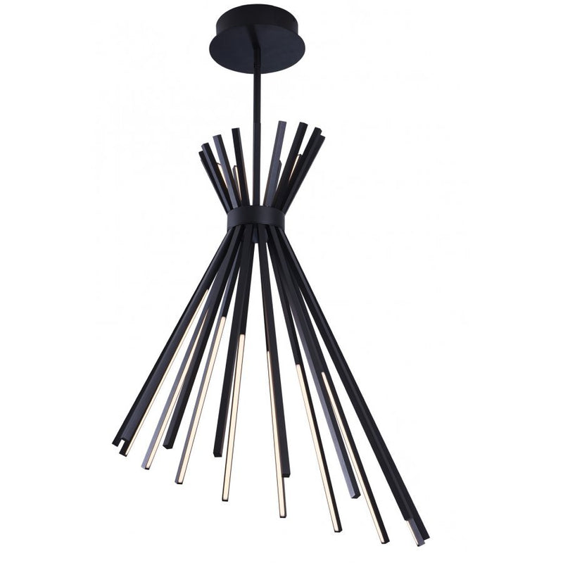 Candelabru TIPI P0353, Negru