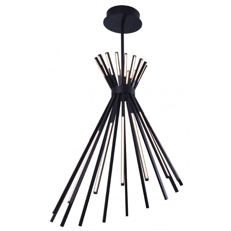 Candelabru TIPI P0353, Negru